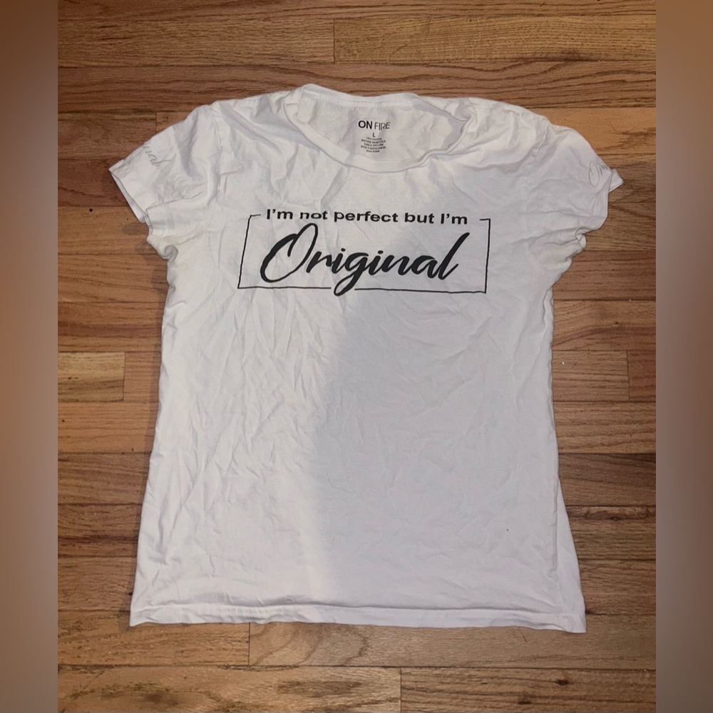 White t-shirt